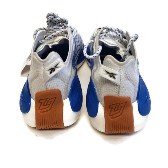 Reebok Zig Kinetica II Running Shoes Mens Size 4.5 Womens 6 FX3019 White Blue - Picture 6 of 8